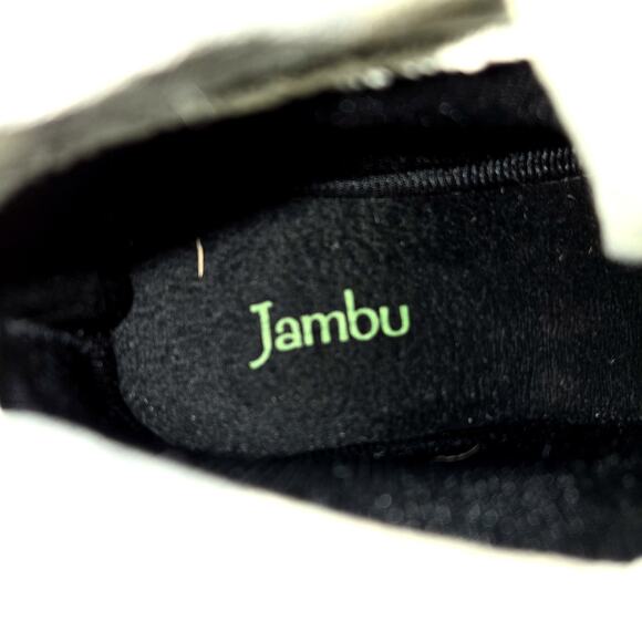 NWOT Jambu 7.5 Black Women's Combat Ankle Boots Laces Shoe 7 1/2 New No Tags - Picture 5 of 8